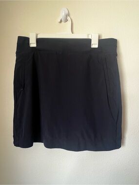 Athleta Navy Blue Athletic Skort Size 14 Tall Tennis Golf Running Skirt